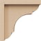 Ekena Millwork 3"W x 6"D x 6"H Classic Bryant Rough Cedar Woodgrain TimberThane Corbel, Primed Tan CORUR03X06X06BRYRCPR - alternate 5